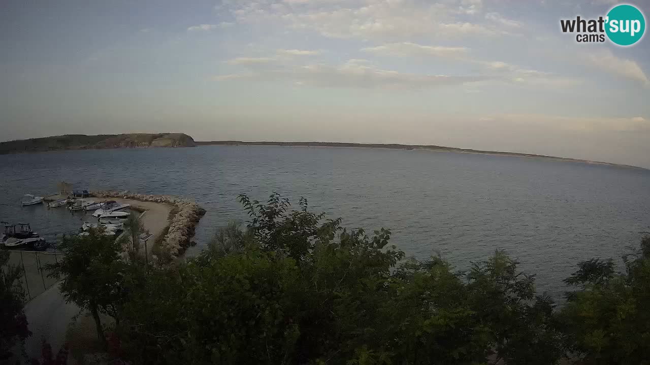 Camping Odmoree live webcam Ražanac – Dalmatien