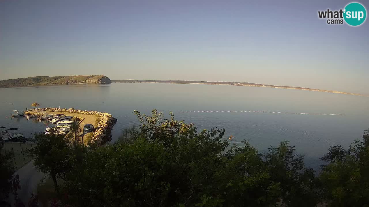 Camping Odmoree live webcam Ražanac – Dalmatien