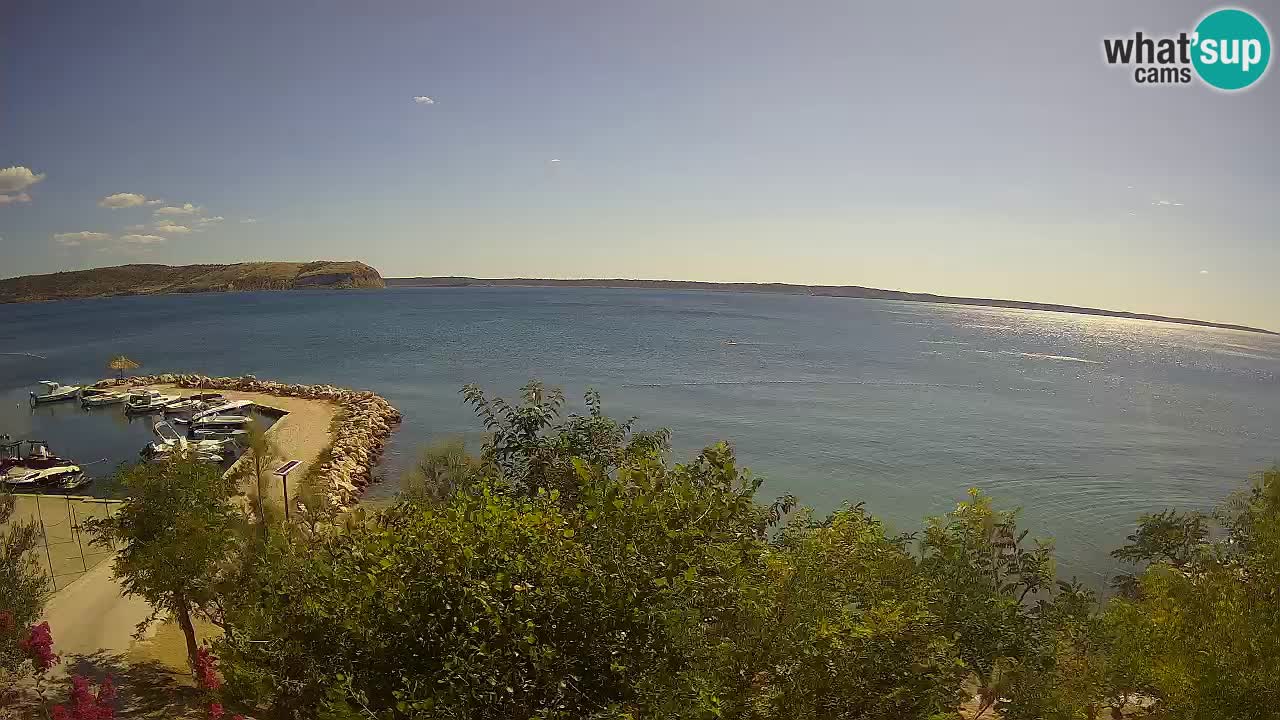Camping Odmoree camera en vivo Ražanac – Dalmacia