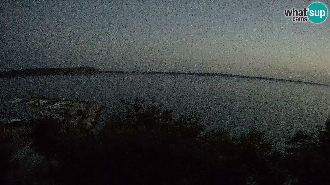Camping Odmoree camera en vivo Ražanac – Dalmacia