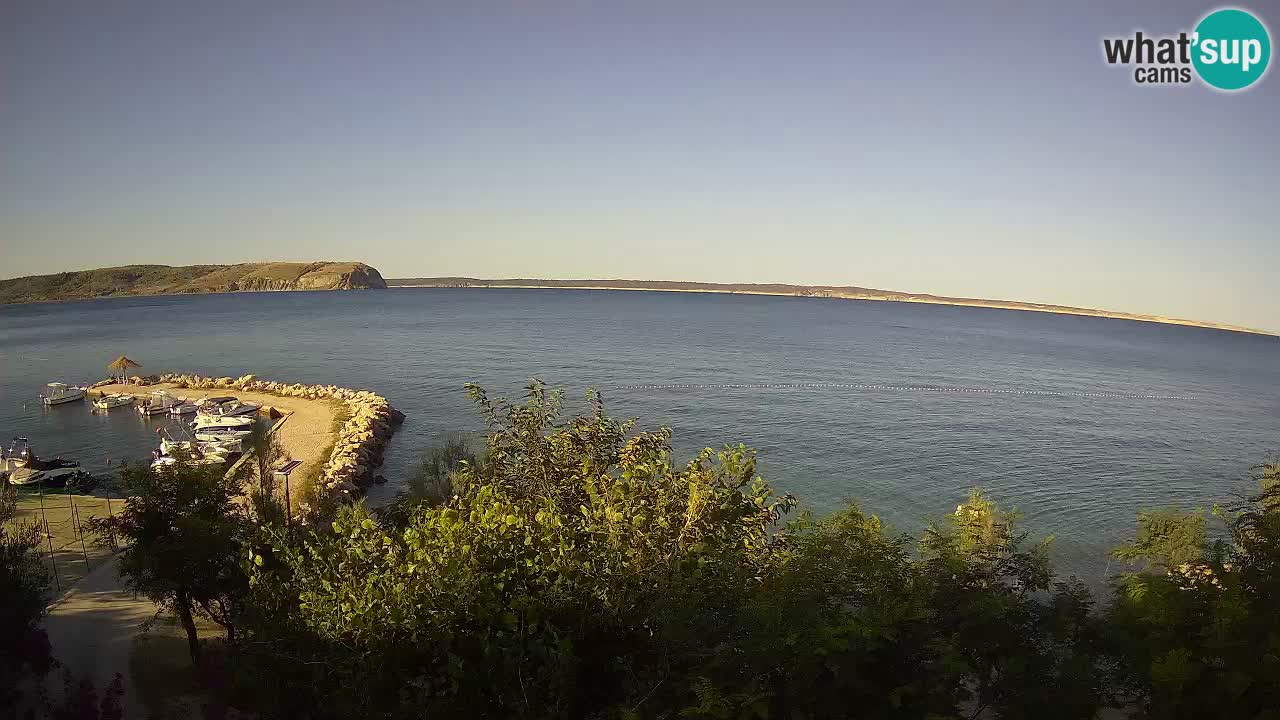 Camping Odmoree live webcam Ražanac – Dalmatien