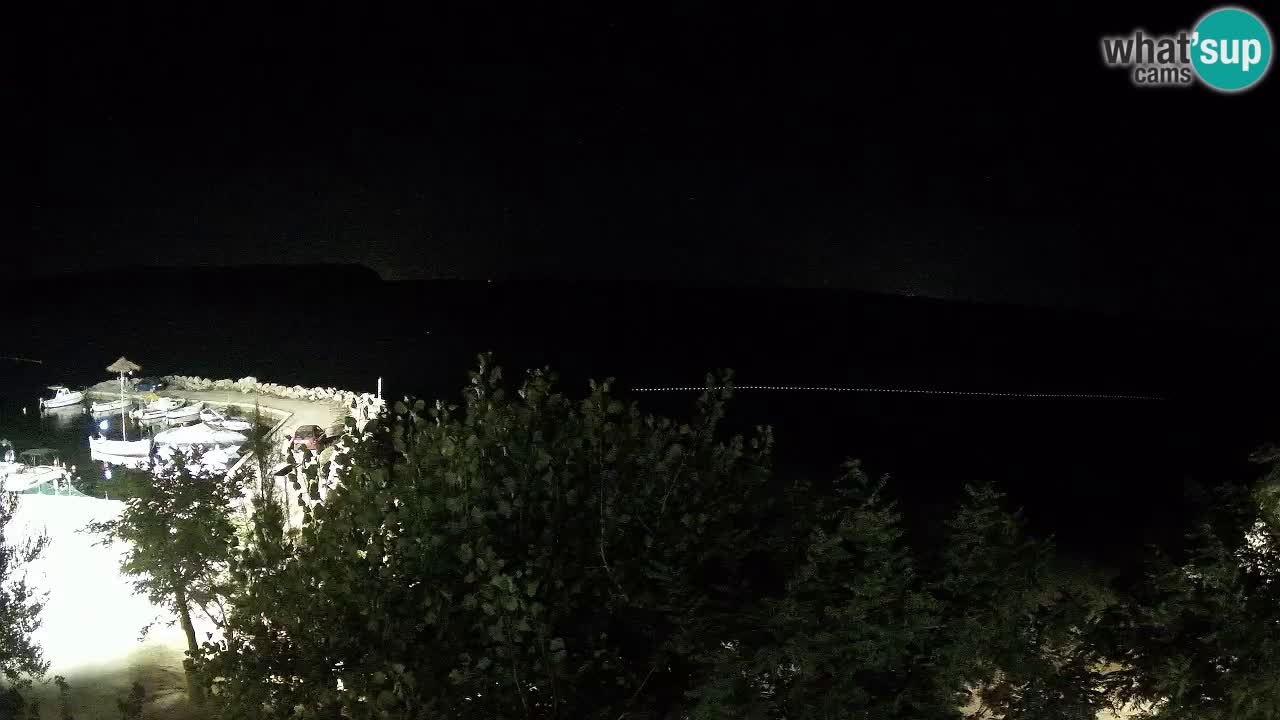 Camping Odmoree camera en vivo Ražanac – Dalmacia
