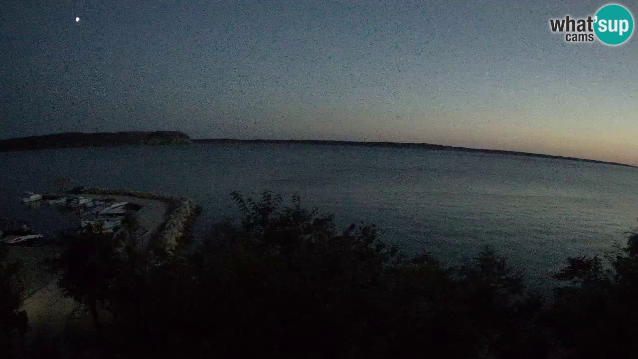 Camping Odmoree camera en vivo Ražanac – Dalmacia