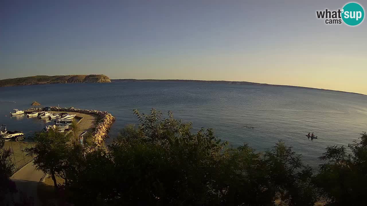 Camping Odmoree live cam Ražanac – Dalmatie