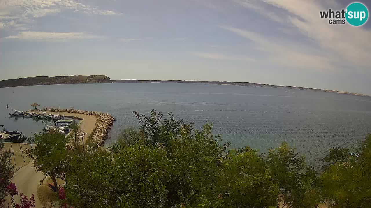 Kamp Odmoree spletna kamera Ražanac – Dalmacija