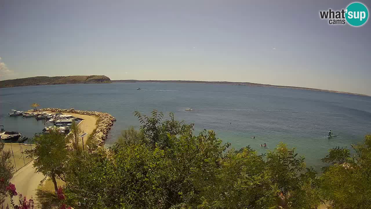 Camping Odmoree live webcam Ražanac – Dalmatien