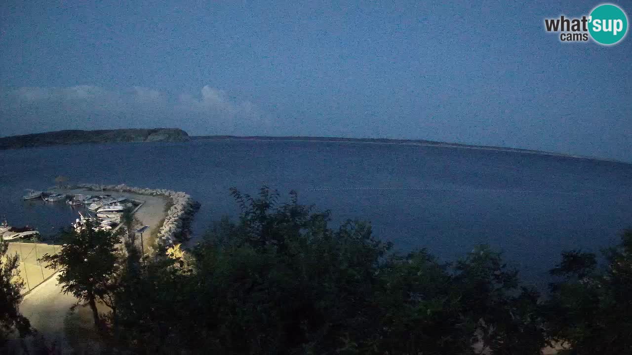 Camping Odmoree live webcam Ražanac – Dalmatien