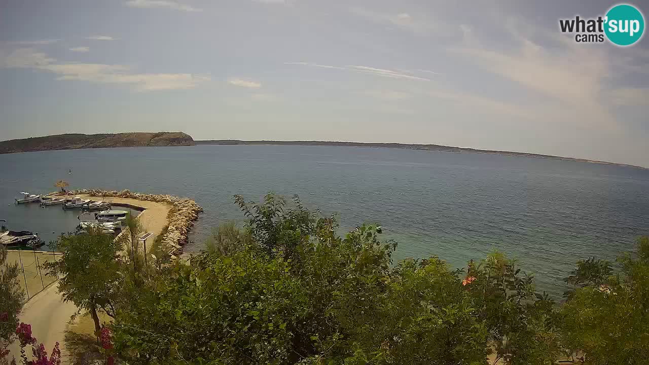 Camping Odmoree camera en vivo Ražanac – Dalmacia