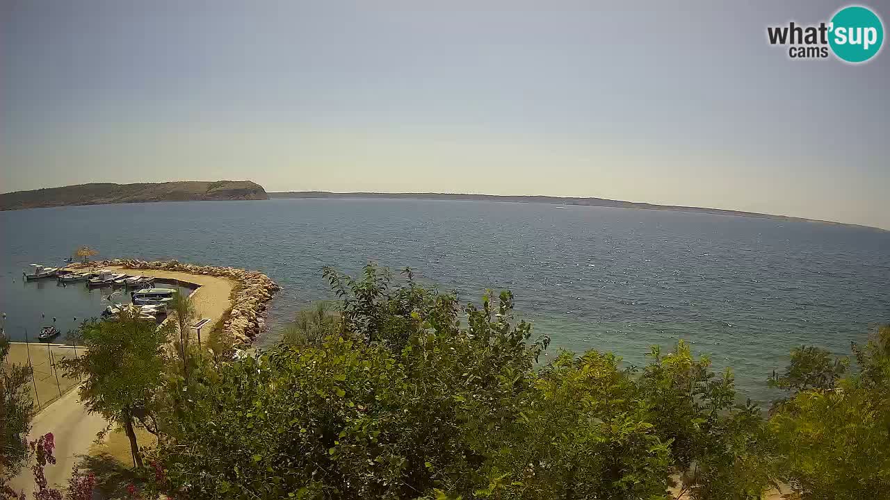 Camping Odmoree camera en vivo Ražanac – Dalmacia