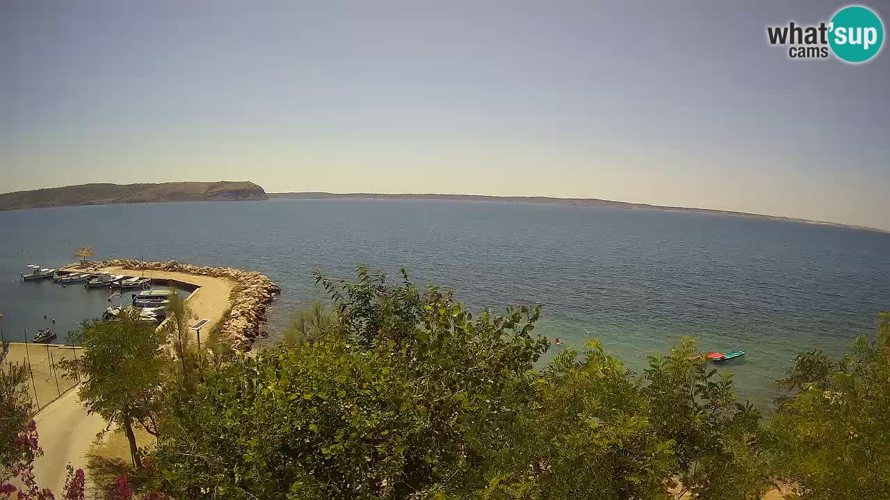 Camping Odmoree live cam Ražanac – Dalmatie