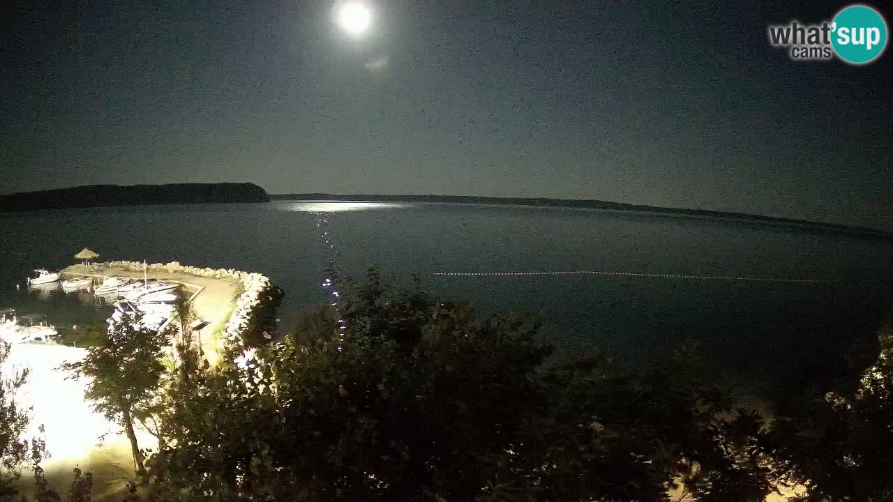 Camping Odmoree camera en vivo Ražanac – Dalmacia
