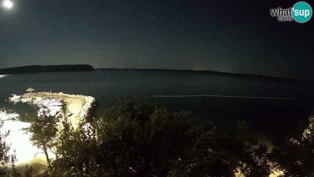 Camping Odmoree live webcam Ražanac – Dalmatien