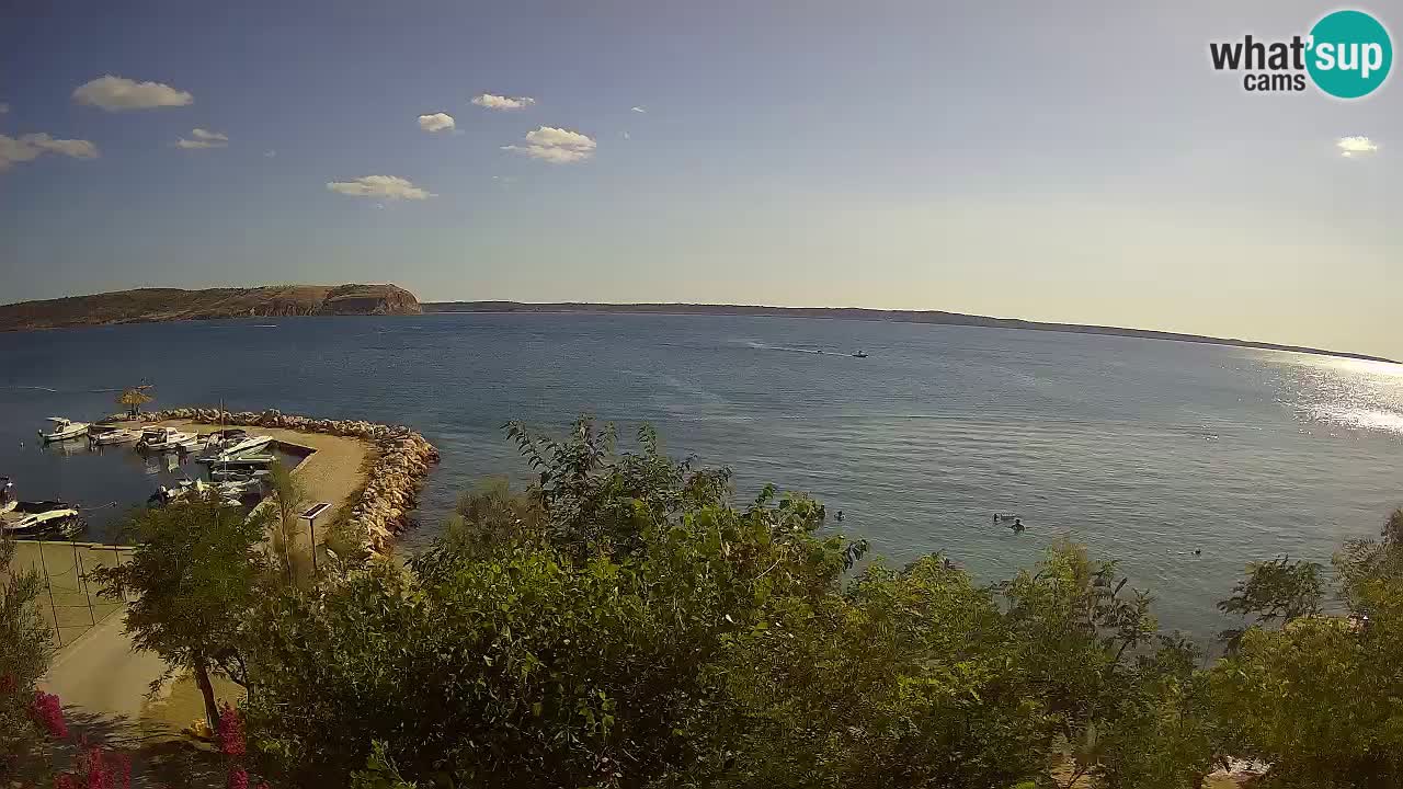 Camping Odmoree live webcam Ražanac – Dalmatien