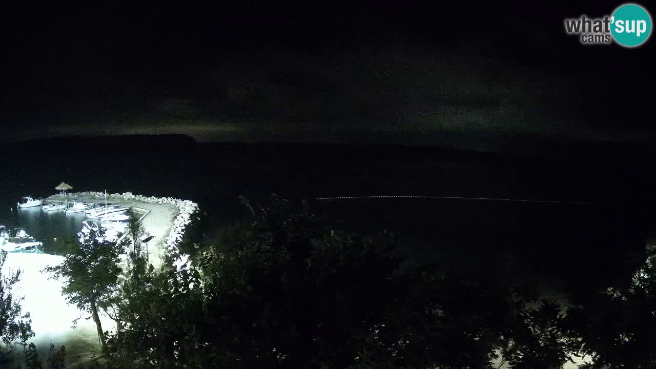 Camping Odmoree live webcam Ražanac – Dalmatien