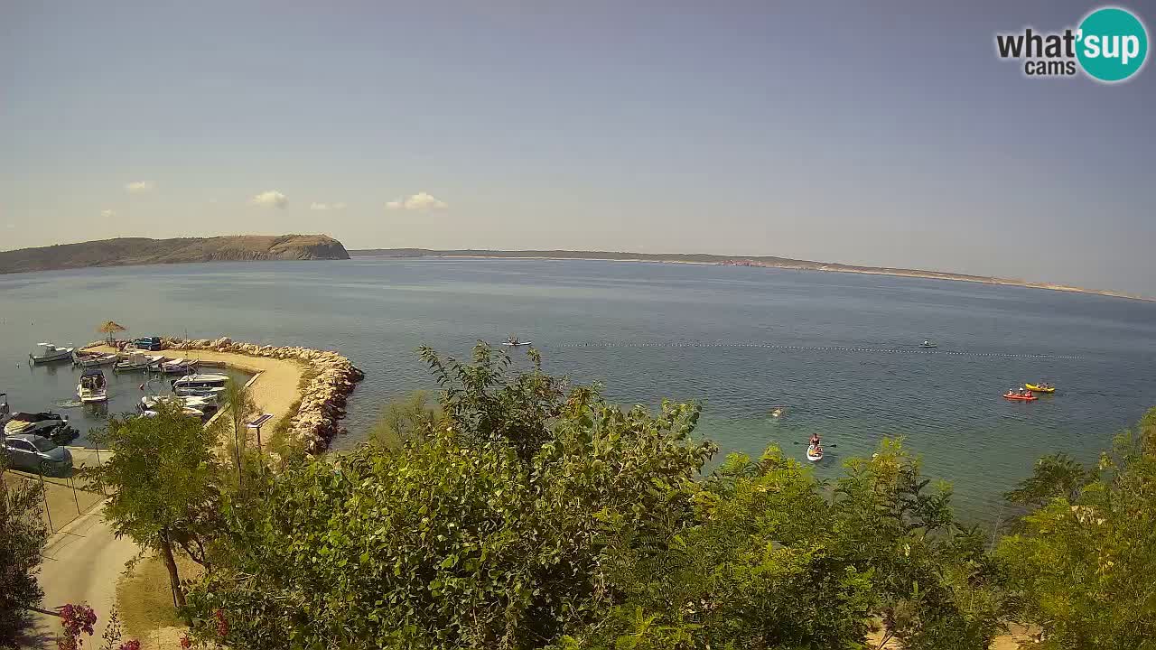 Camping Odmoree live webcam Ražanac – Dalmatien