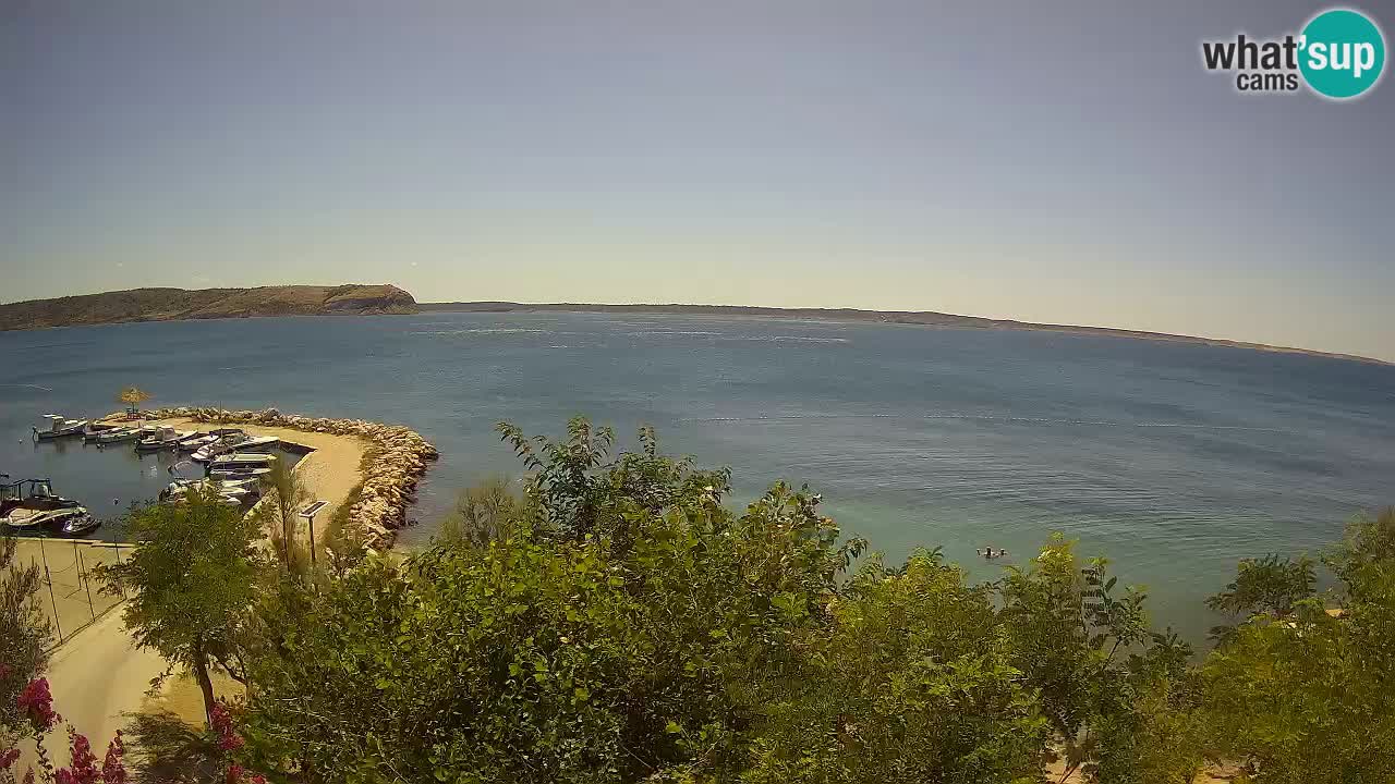 Camping Odmoree live webcam Ražanac – Dalmatien