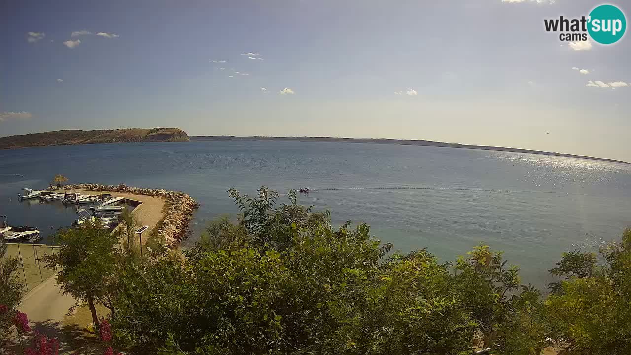 Camping Odmoree live webcam Ražanac – Dalmatien