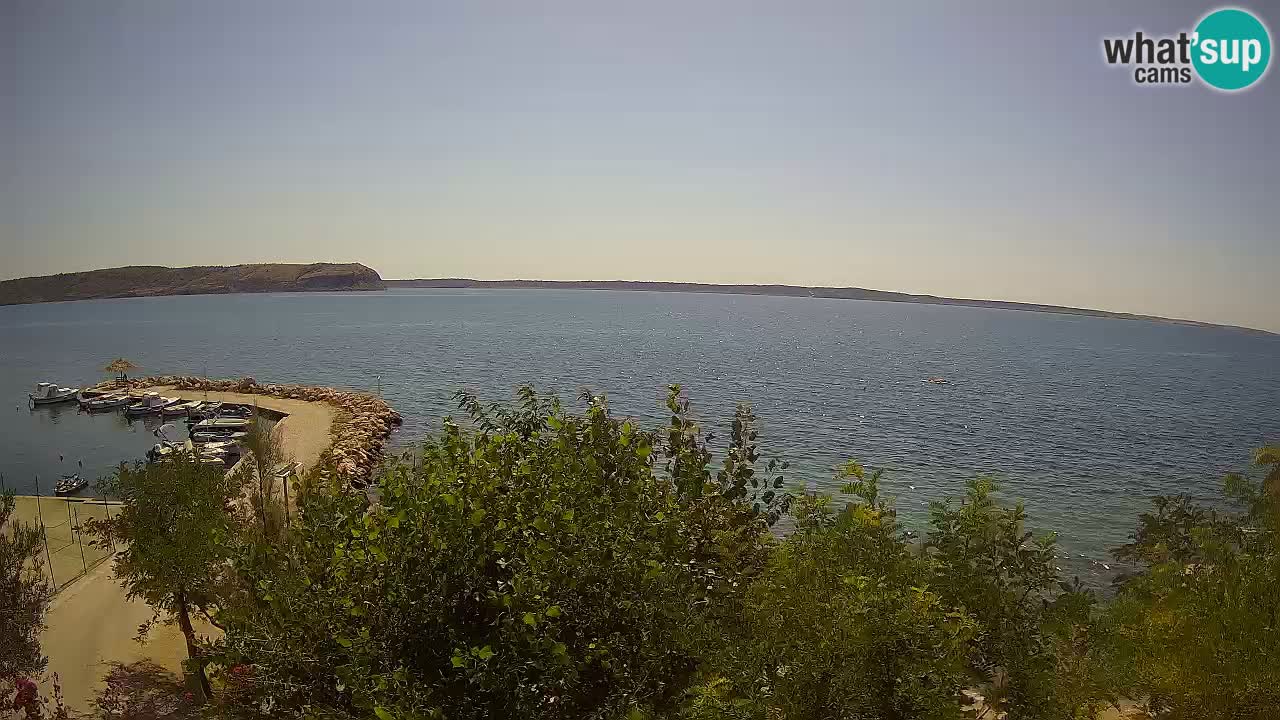 Camping Odmoree live cam Ražanac – Dalmatie