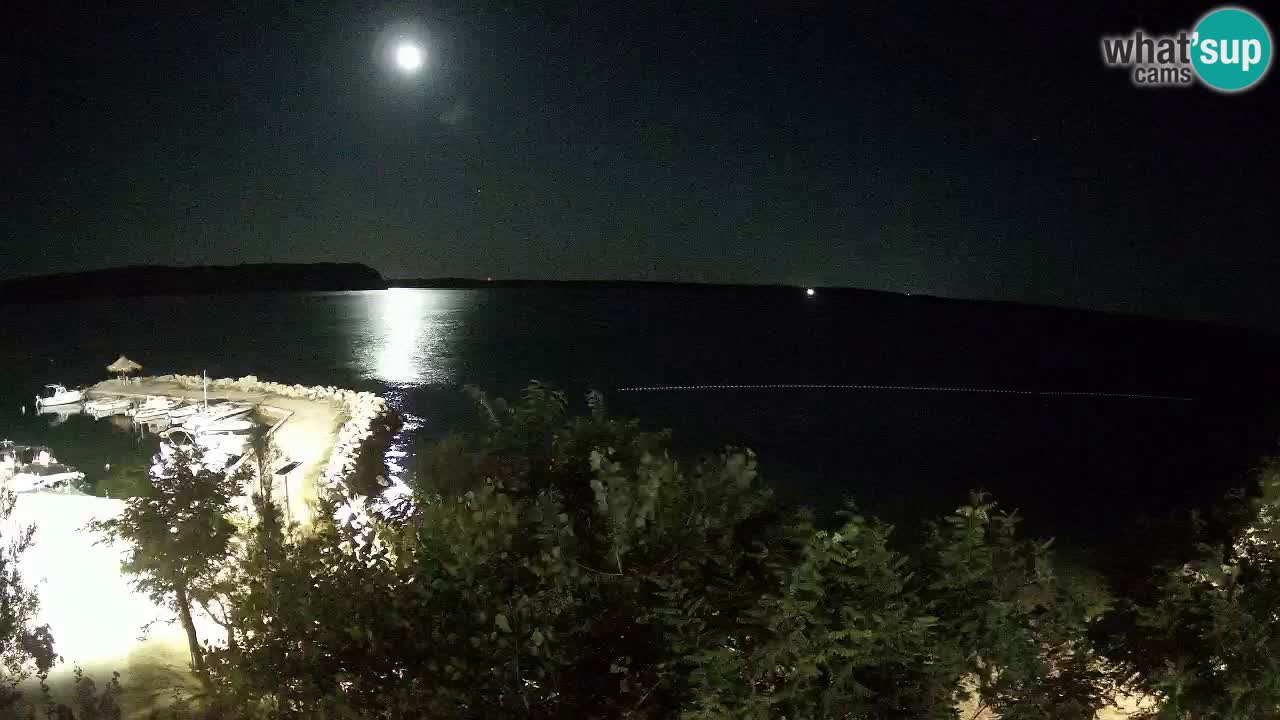 Kamp Odmoree spletna kamera Ražanac – Dalmacija