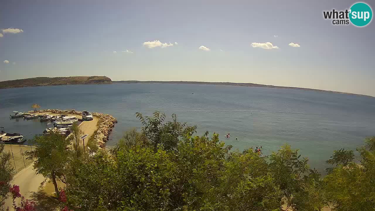 Kamp Odmoree spletna kamera Ražanac – Dalmacija