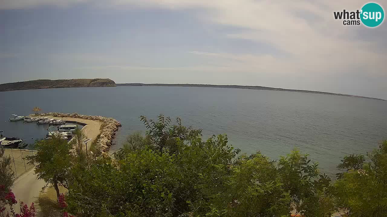 Camping Odmoree camera en vivo Ražanac – Dalmacia