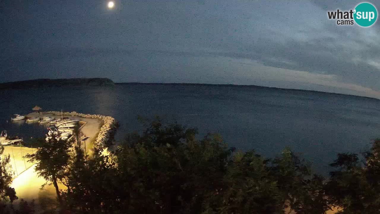 Camping Odmoree live webcam Ražanac – Dalmatien