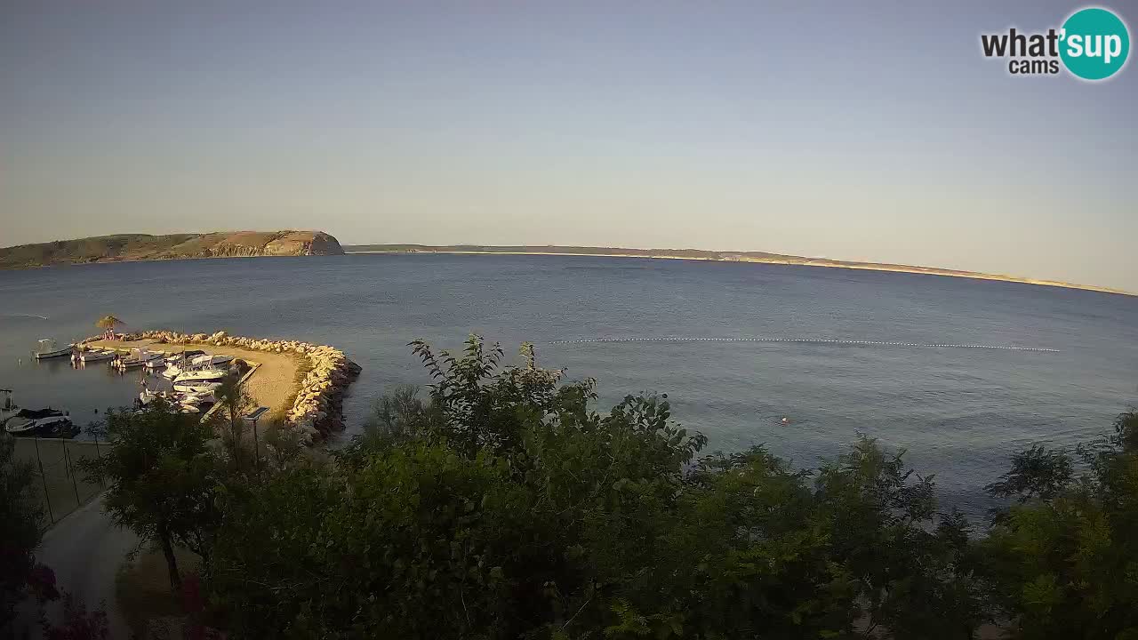 Camping Odmoree live cam Ražanac – Dalmatie