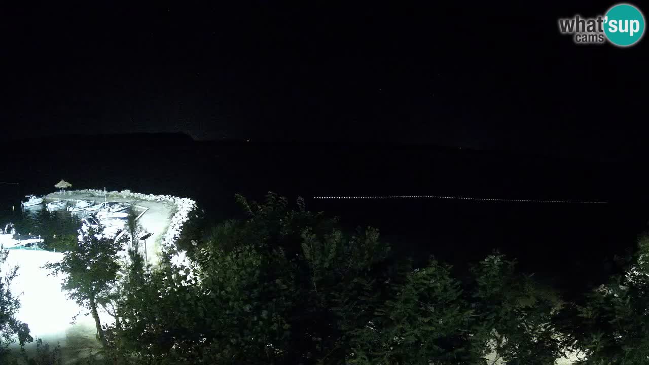 Kamp Odmoree spletna kamera Ražanac – Dalmacija
