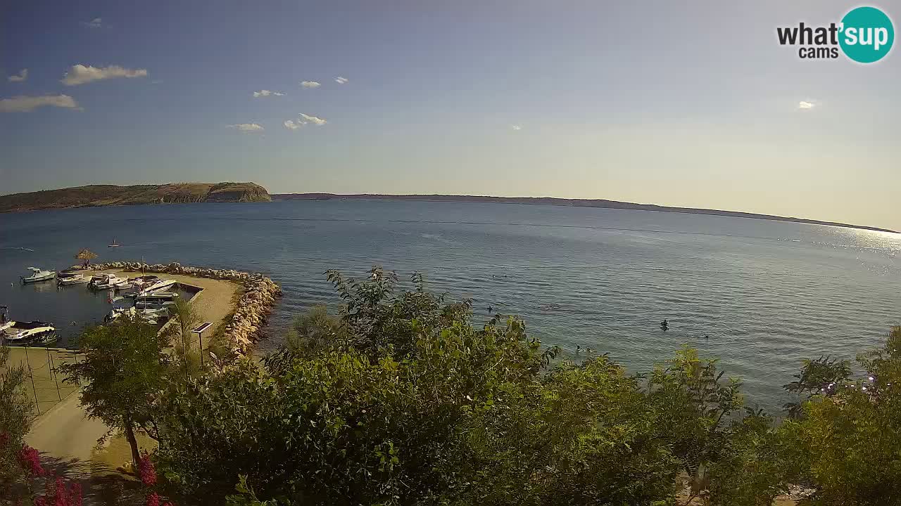 Camping Odmoree live cam Ražanac – Dalmatie