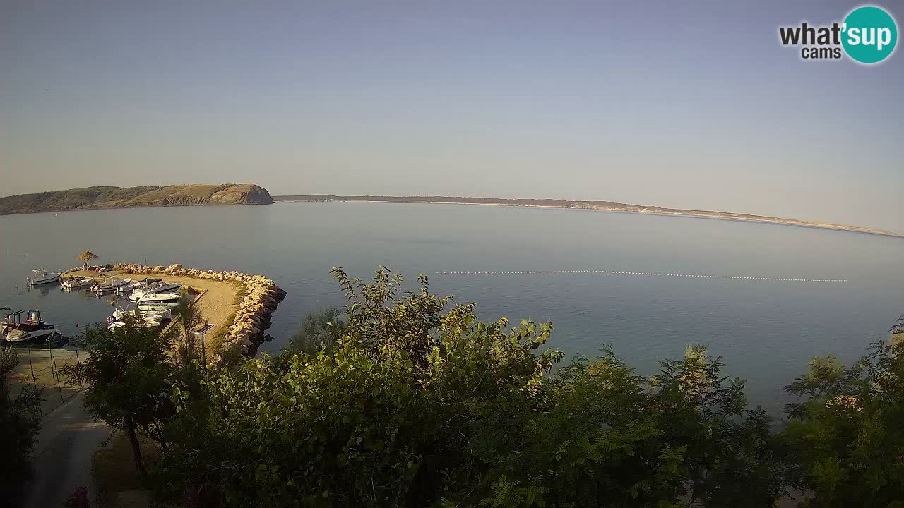 Camping Odmoree live webcam Ražanac – Dalmatien
