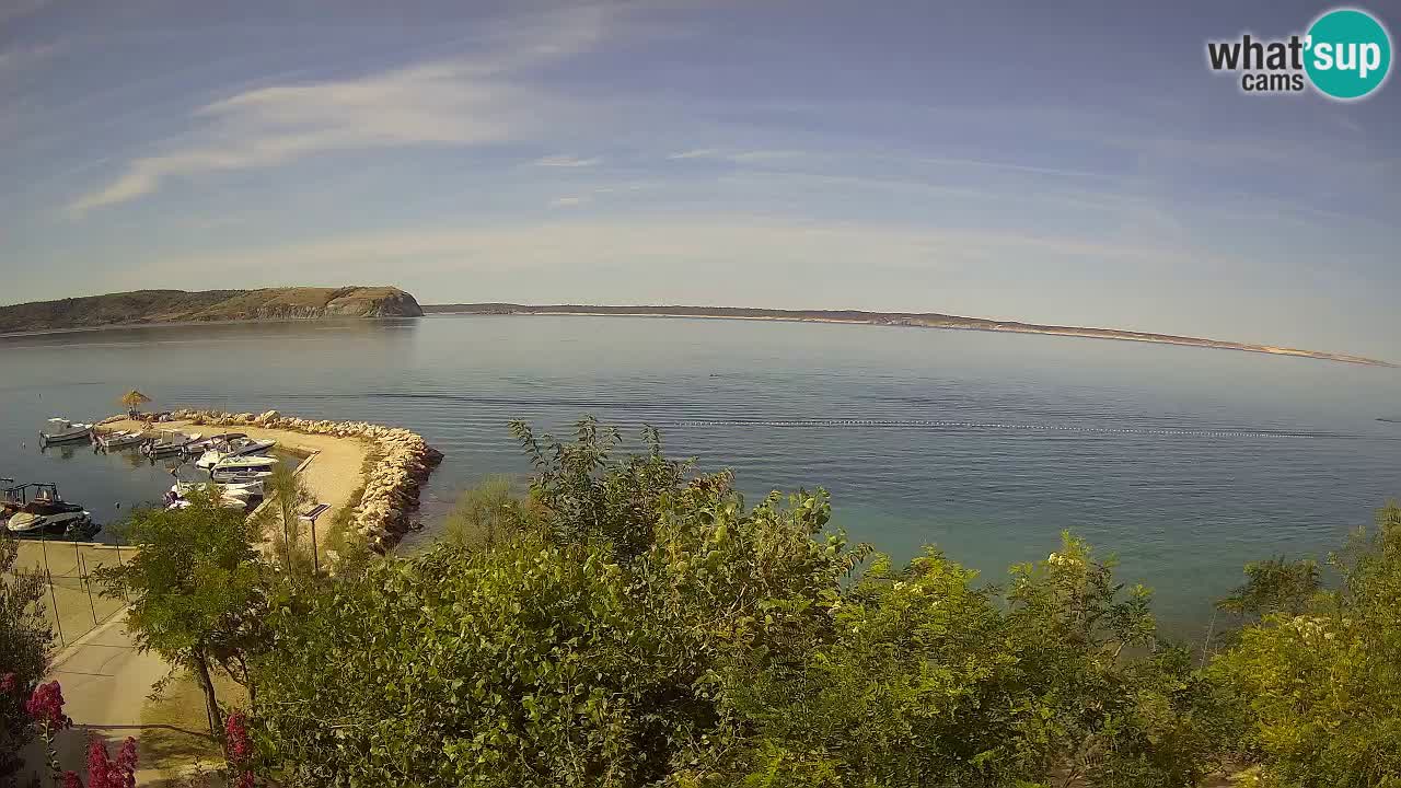 Camping Odmoree live cam Ražanac – Dalmatie