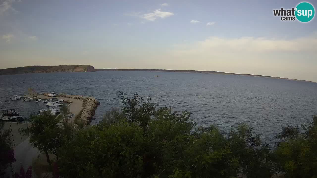 Camping Odmoree camera en vivo Ražanac – Dalmacia