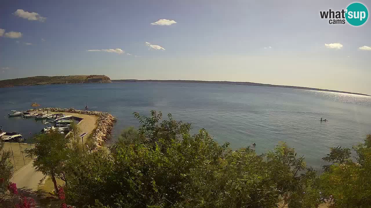 Camping Odmoree live cam Ražanac – Dalmatie
