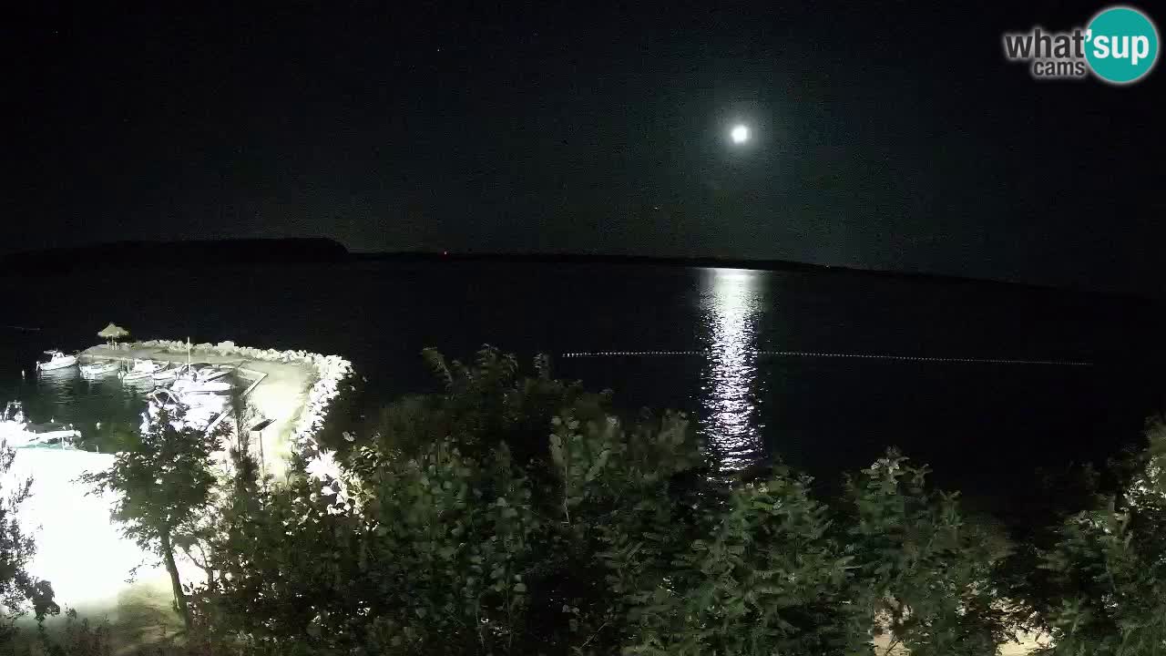 Camping Odmoree camera en vivo Ražanac – Dalmacia