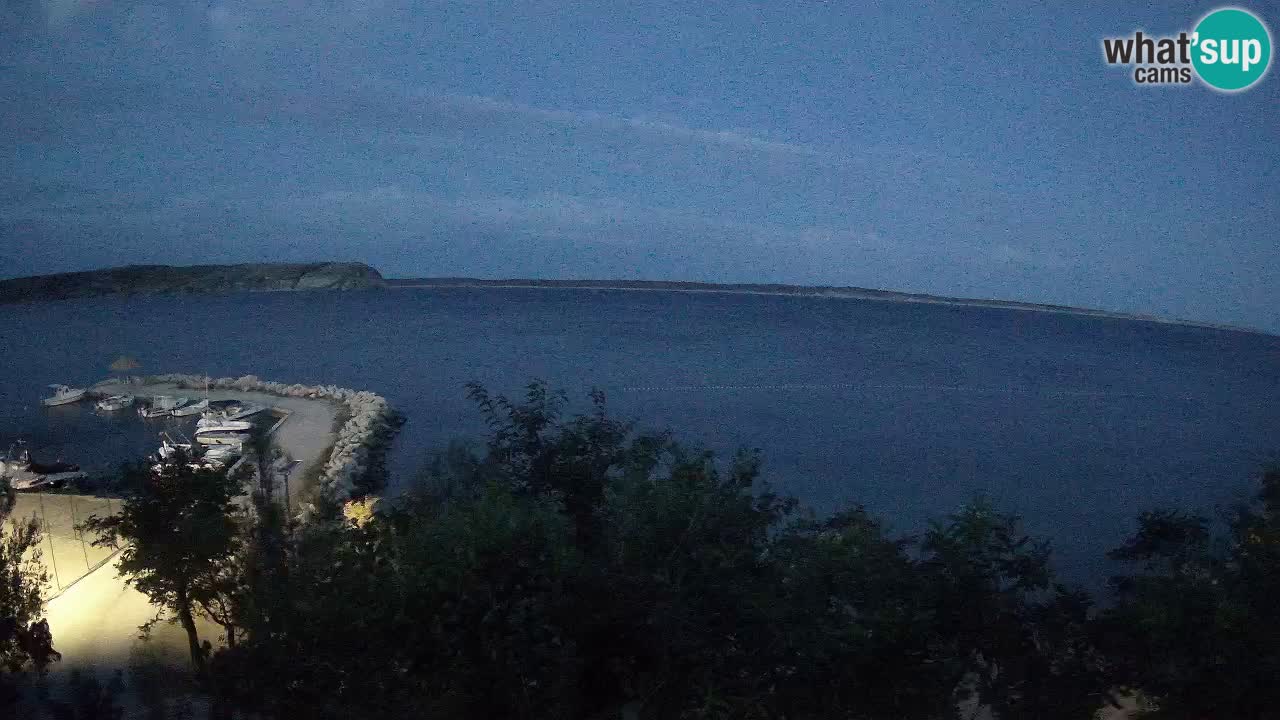 Camping Odmoree camera en vivo Ražanac – Dalmacia