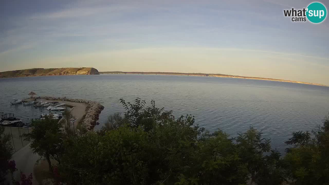 Camping Odmoree camera en vivo Ražanac – Dalmacia