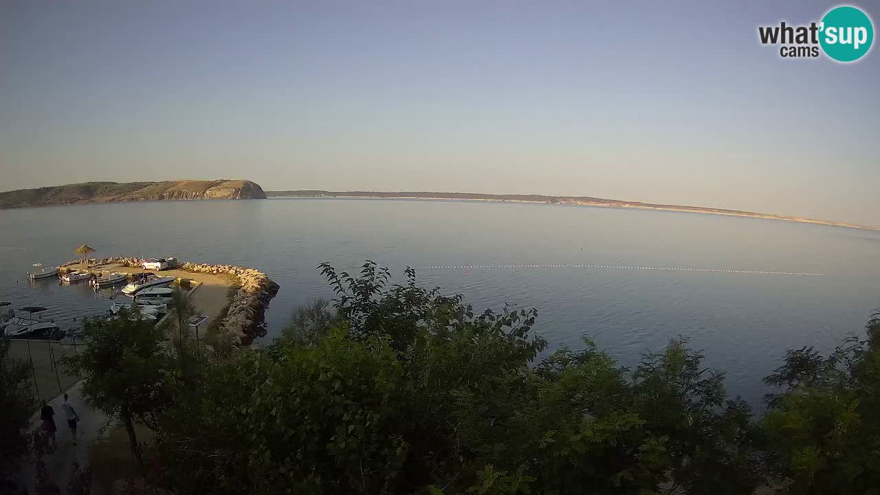 Camping Odmoree live webcam Ražanac – Dalmatien
