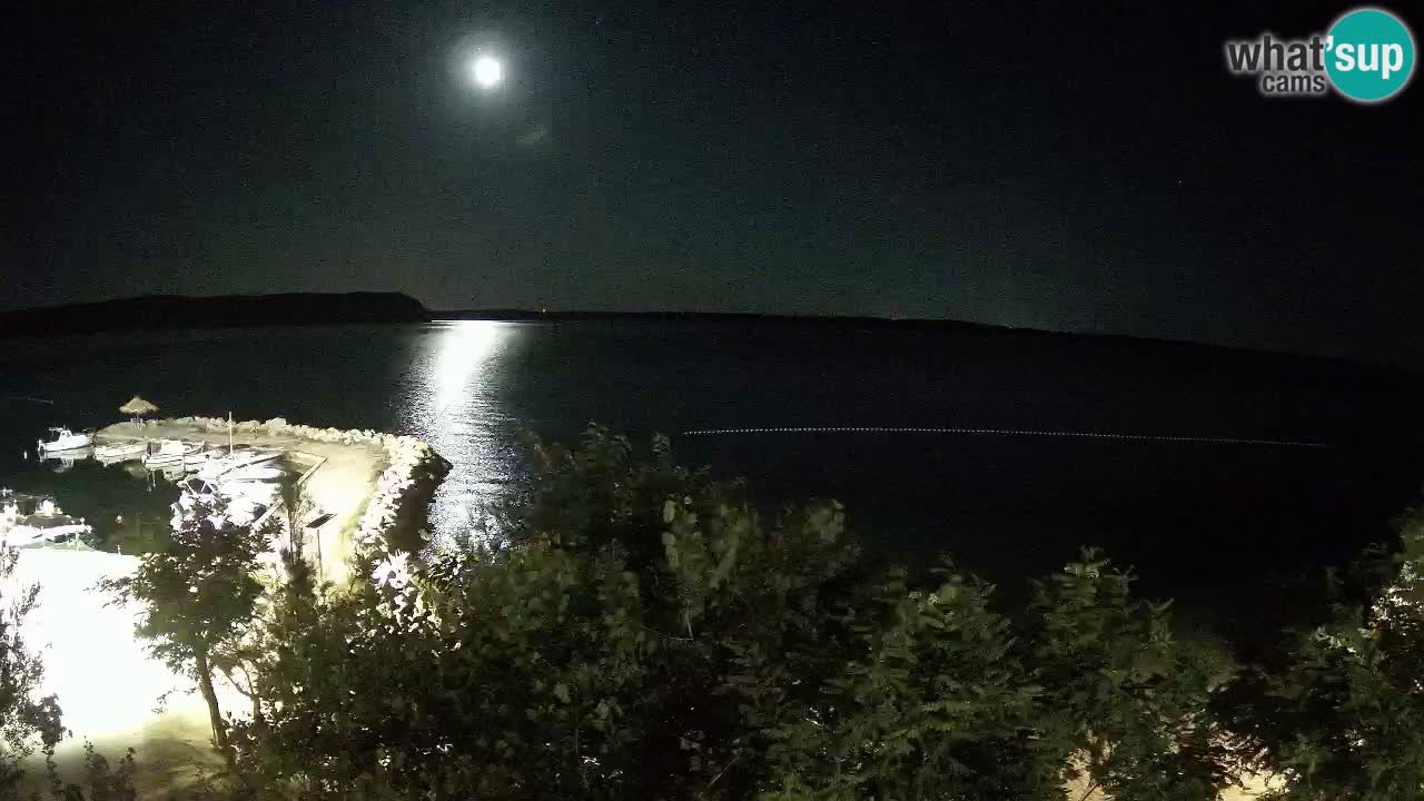 Camping Odmoree camera en vivo Ražanac – Dalmacia