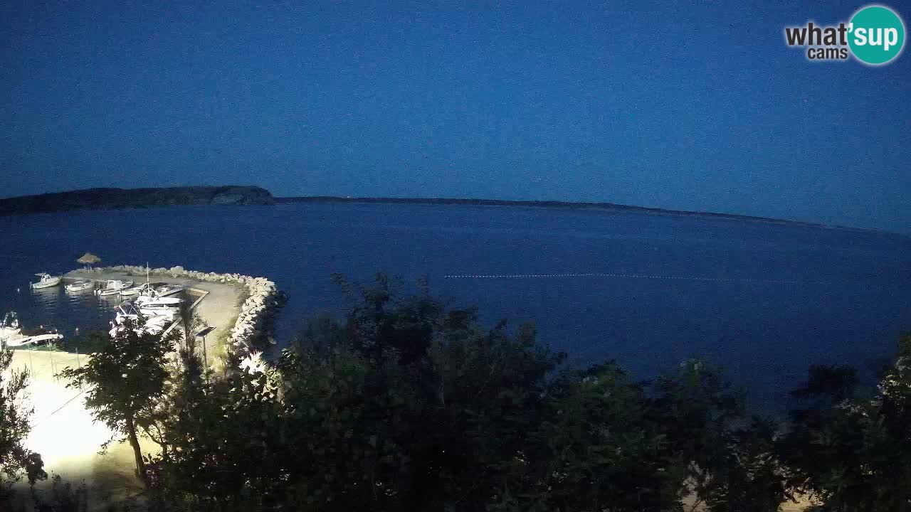 Kamp Odmoree spletna kamera Ražanac – Dalmacija