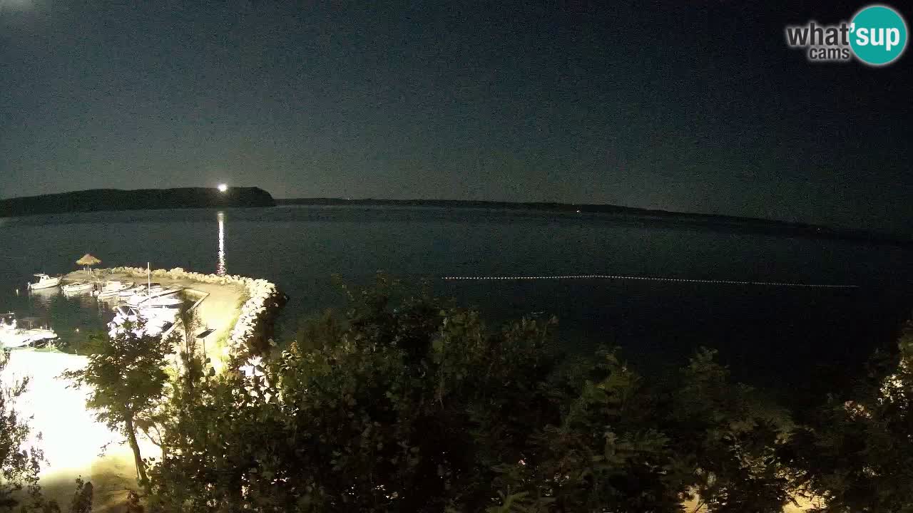Camping Odmoree live webcam Ražanac – Dalmatien