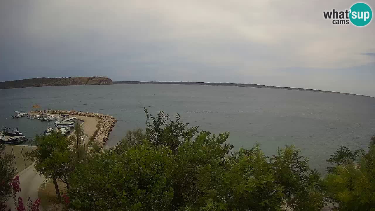 Camping Odmoree live cam Ražanac – Dalmatie