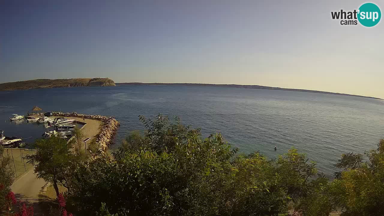 Camping Odmoree live cam Ražanac – Dalmatie