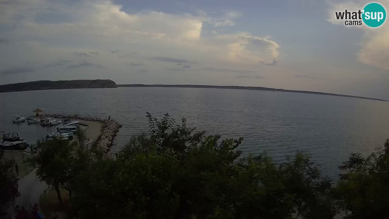 Camping Odmoree live cam Ražanac – Dalmatie