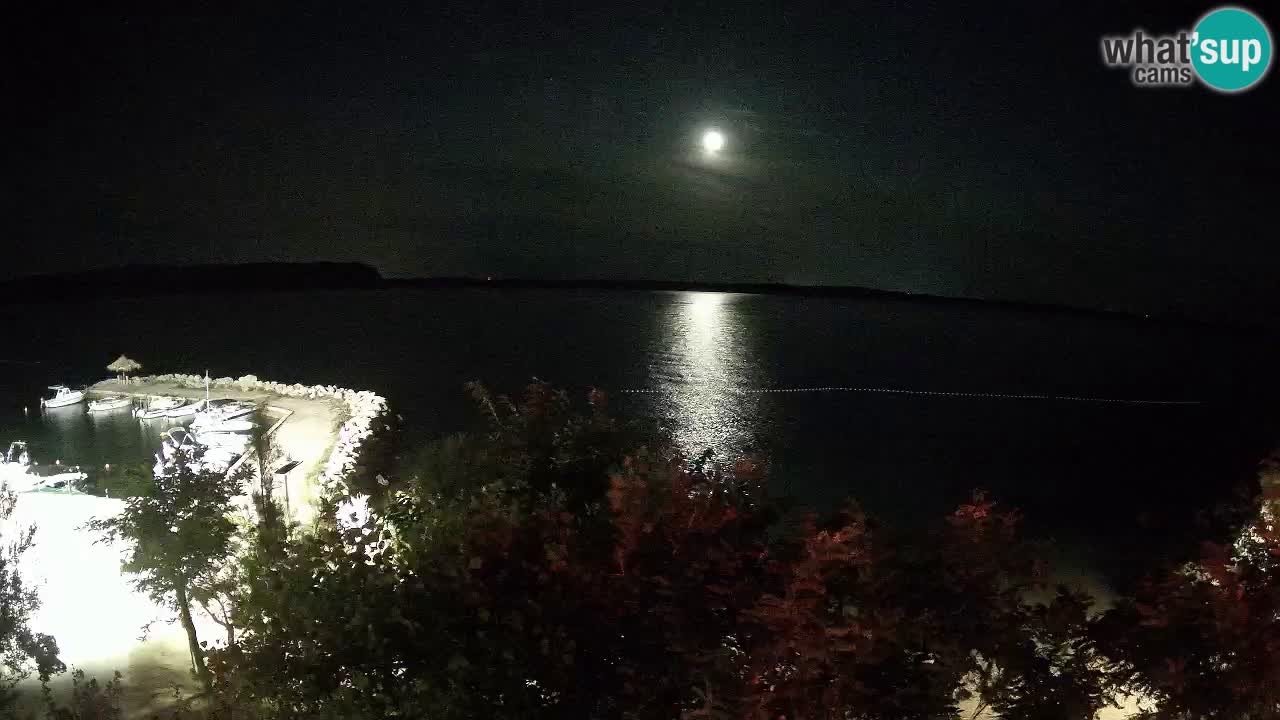 Camping Odmoree camera en vivo Ražanac – Dalmacia