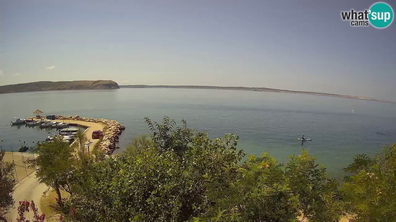 Kamp Odmoree spletna kamera Ražanac – Dalmacija