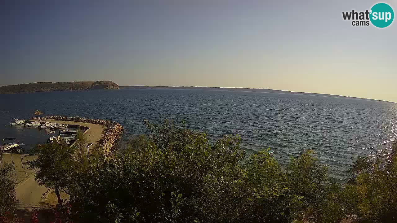 Camping Odmoree live cam Ražanac – Dalmatie