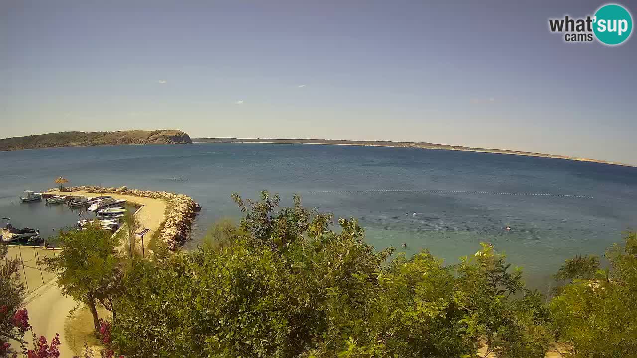 Kamp Odmoree spletna kamera Ražanac – Dalmacija
