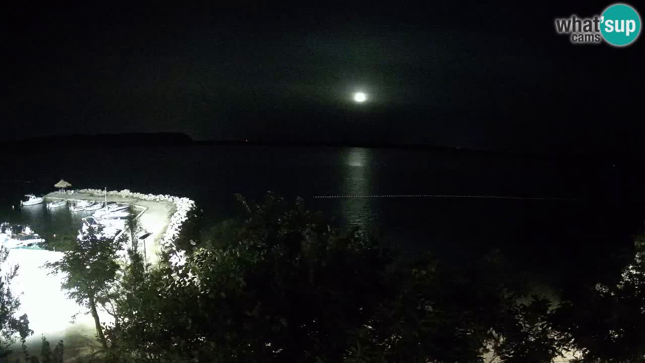 Kamp Odmoree spletna kamera Ražanac – Dalmacija