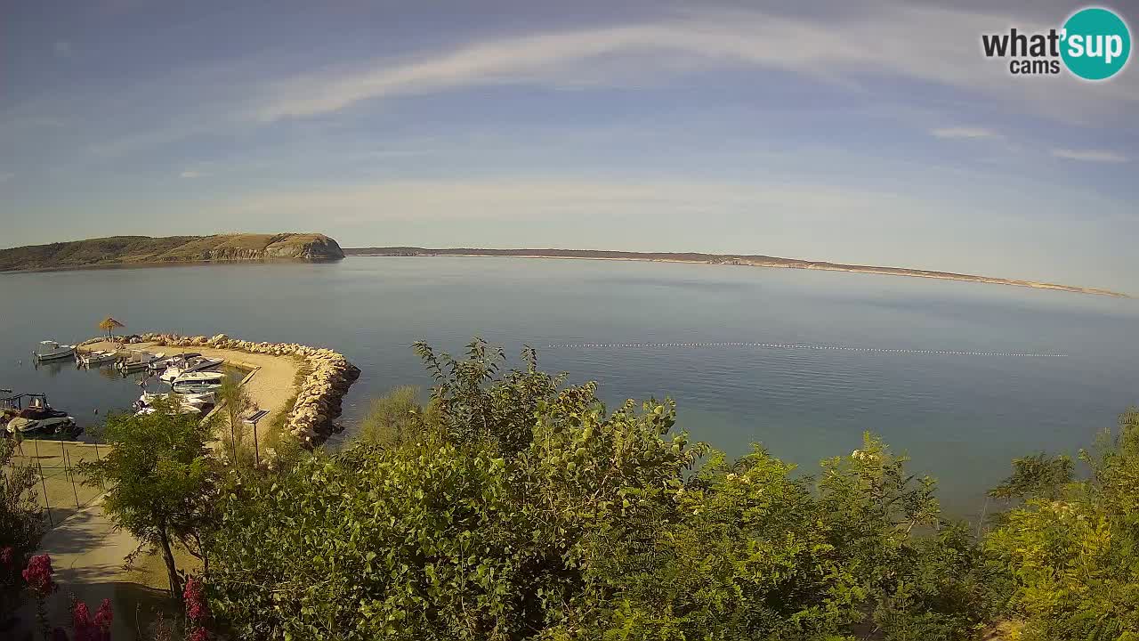 Camping Odmoree live webcam Ražanac – Dalmatien