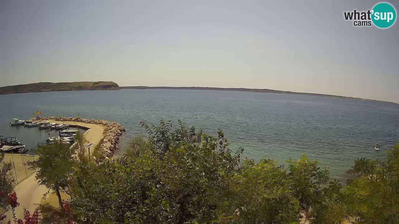 Camping Odmoree live webcam Ražanac – Dalmatien